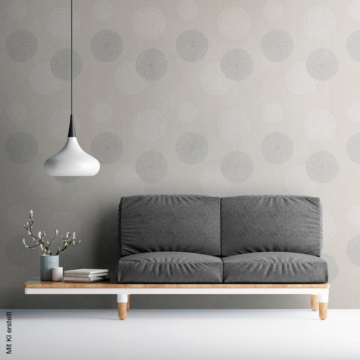 A.S.Creation Vliestapete Best of Vlies Punkte beige B/L: ca. 53x1005 cm