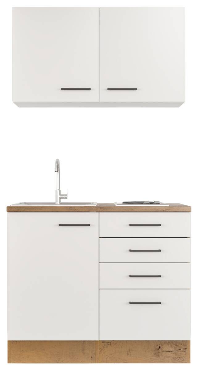 Küchenblock Avila Magnolie B/H/T: ca. 100x200x60 cm