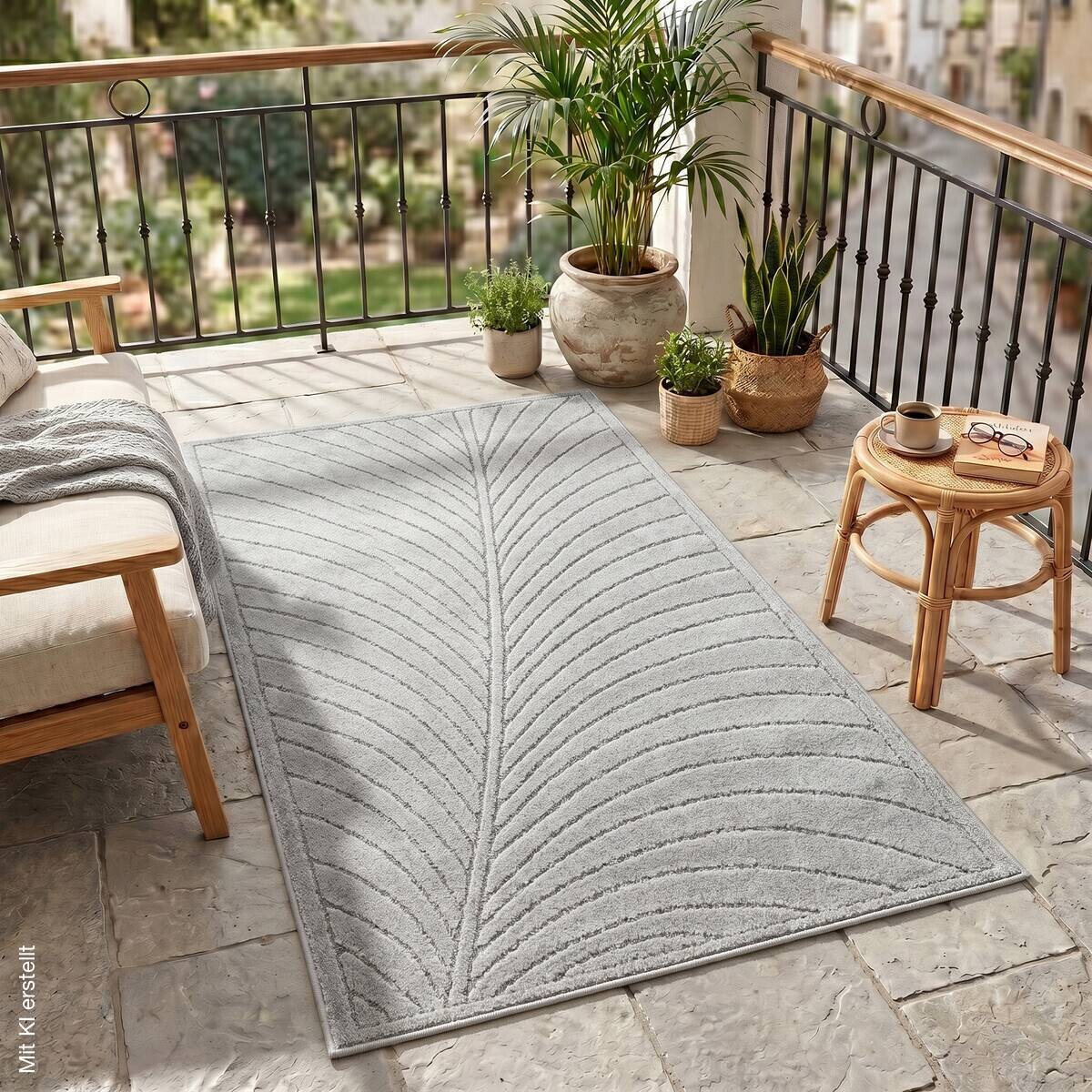 Ayyildiz Flachwebteppich NOVA silber B/L: ca. 80x150 cm