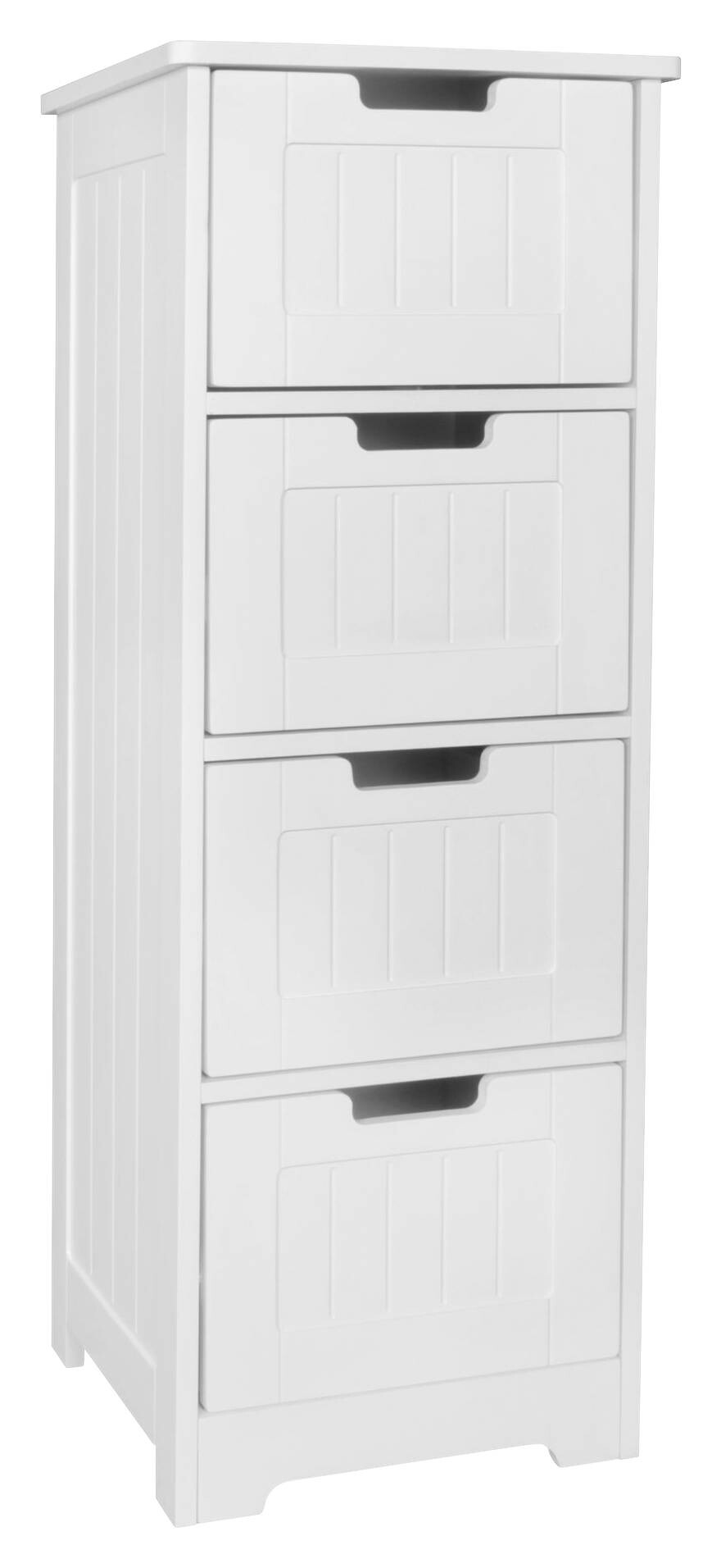 Badkommode weiß B/H/T: ca. 30x83x30 cm