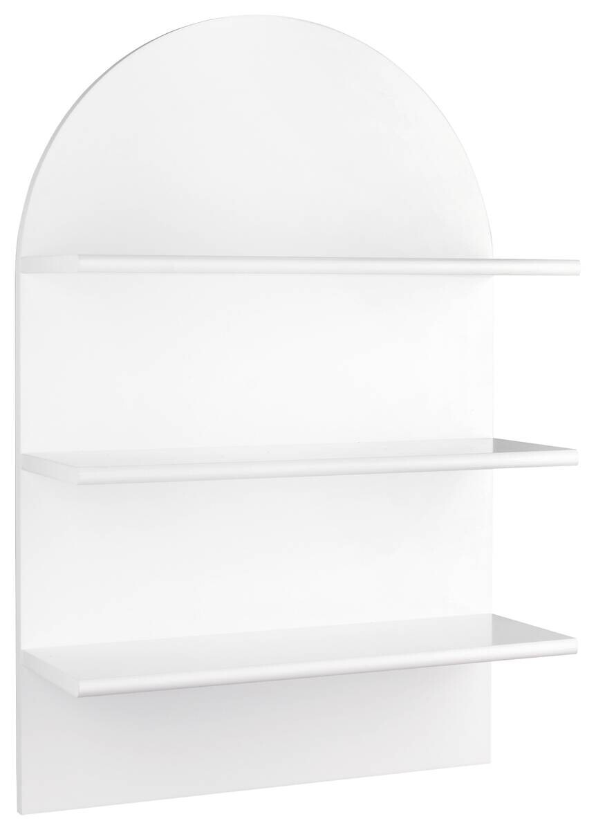 Wandregal Alba weiß B/H/T: ca. 40x60x15 cm