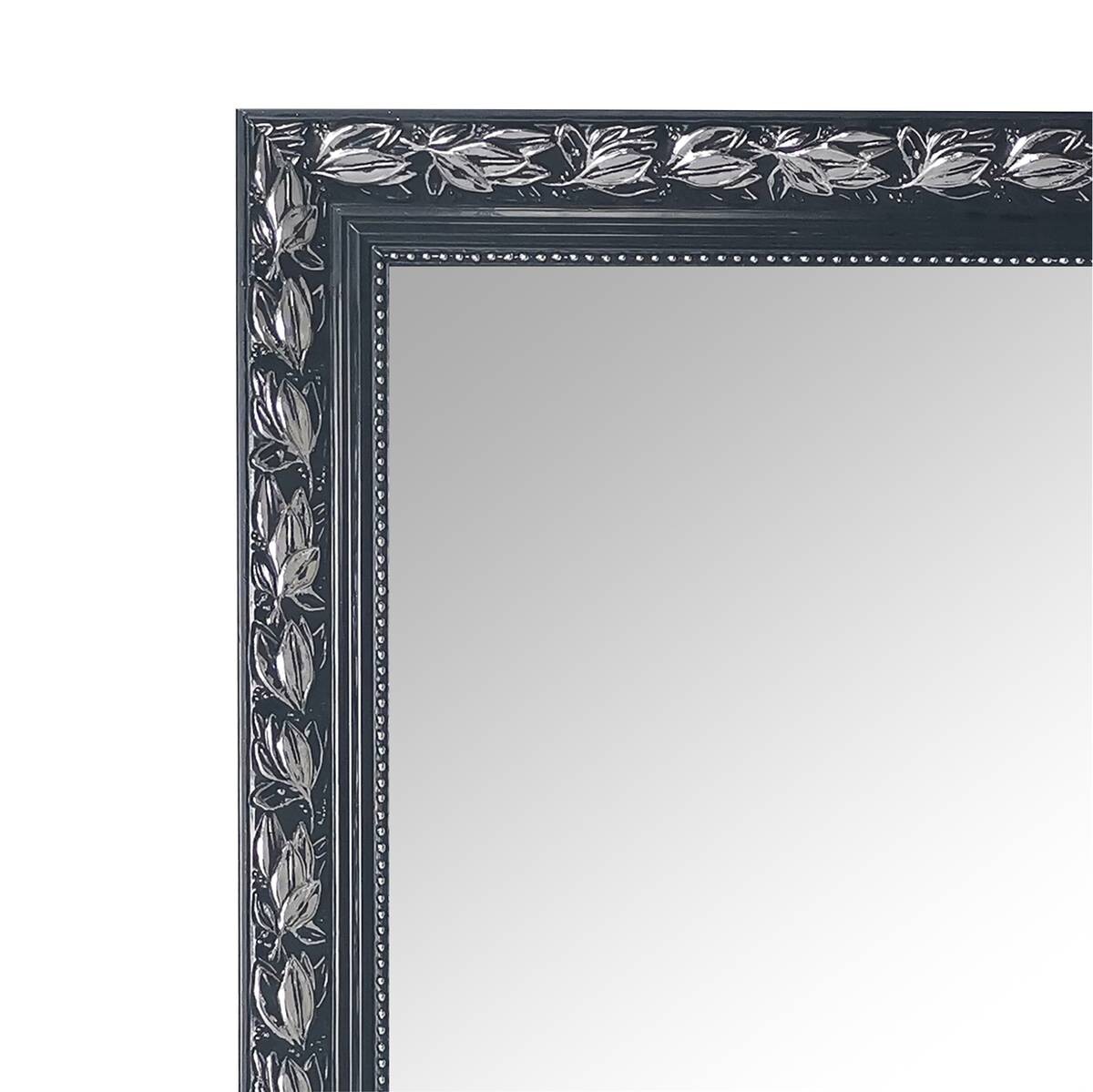 Mirrors & More Rahmenspiegel Sonja schwarz Antik B/H: ca. 70x170 cm