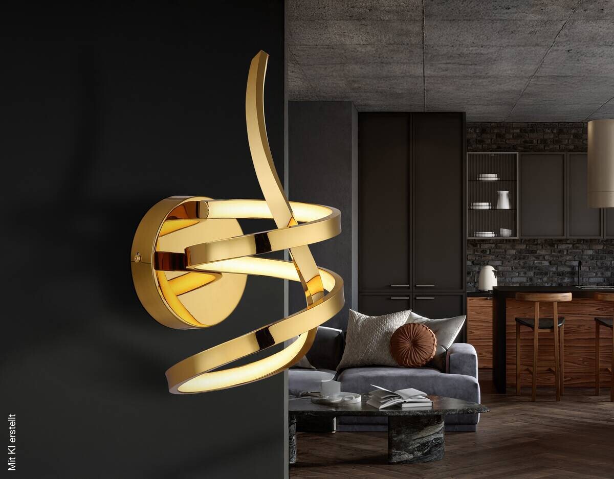 GLOBO Deckenleuchte Craft Gold Opal Aluminium Metall H: ca. 35 cm 1 Brennstellen