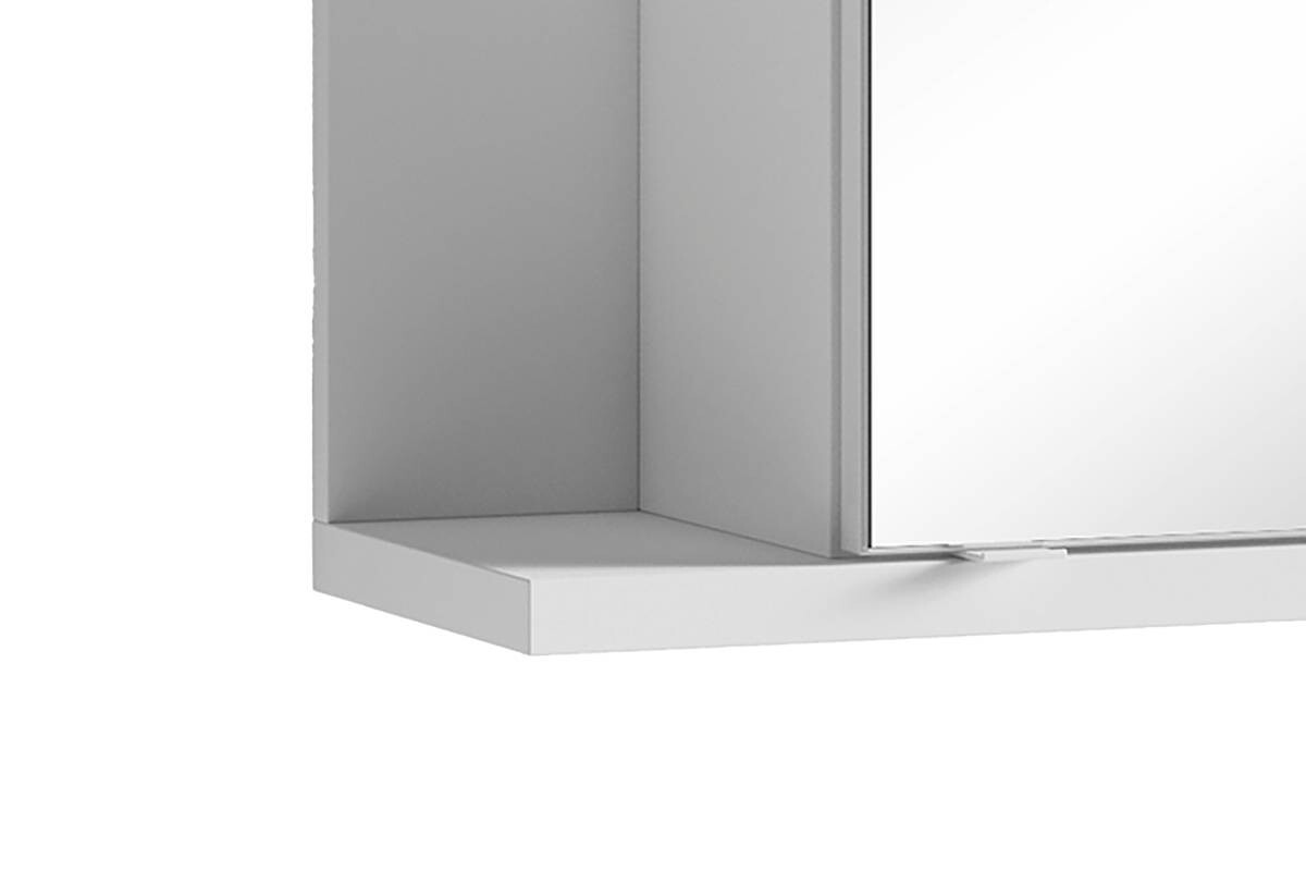 Spiegelschrank NEBRASKA weiß B/H/T: ca. 60x70x25 cm