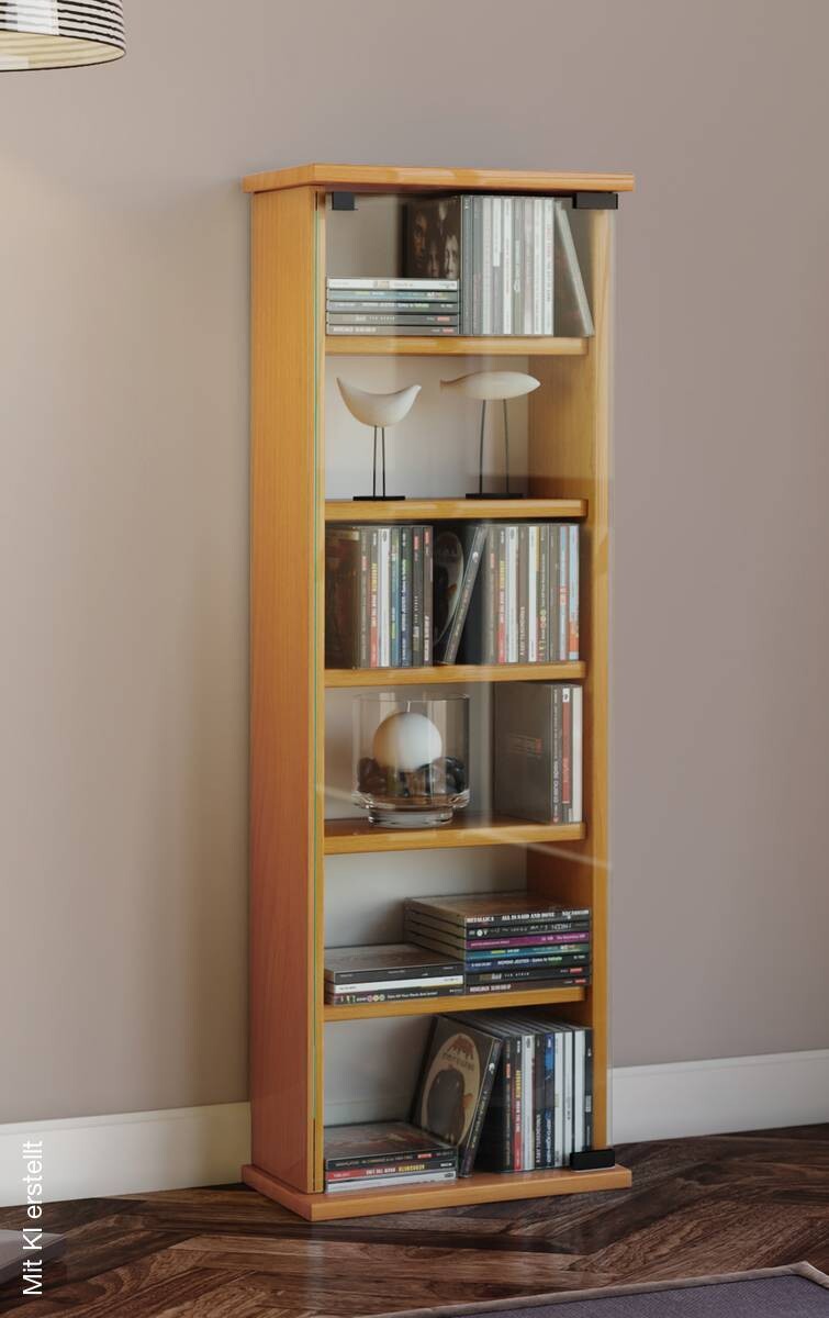 Regal Vetro buche Nachbildung Holzwerkstoff B/H/T: ca. 31x91,5x18 cm