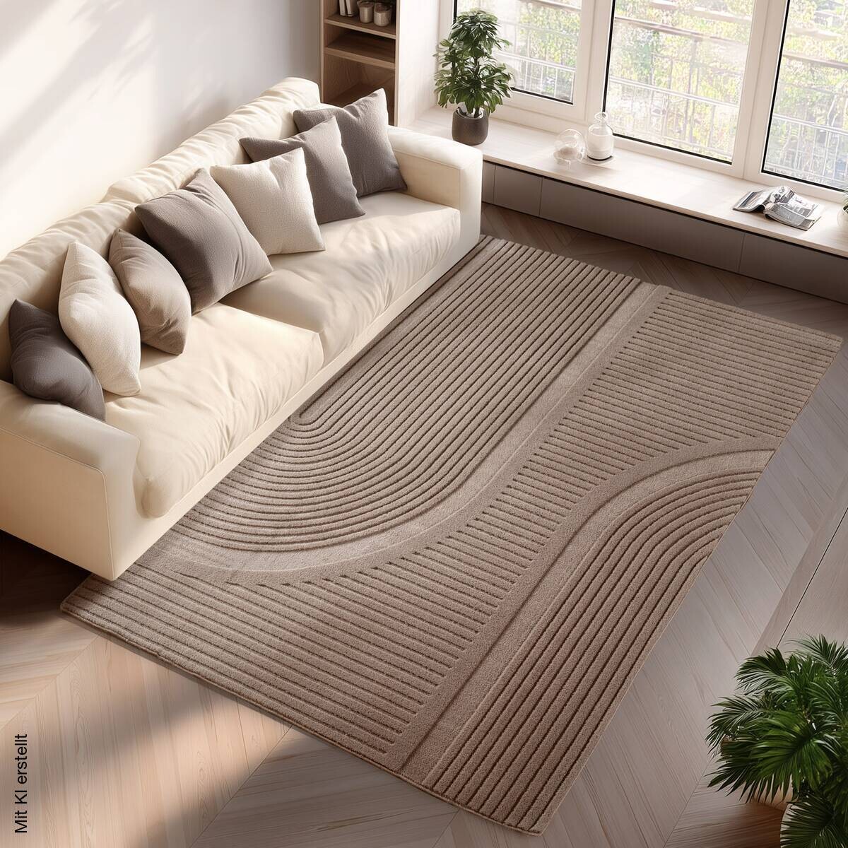 Ayyildiz Teppich POMPEI beige B/L: ca. 160x230 cm