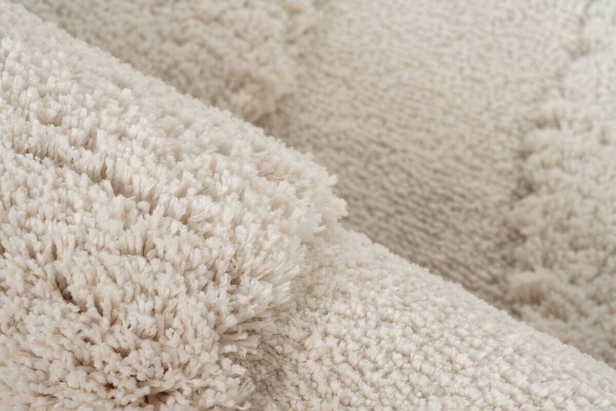 Kayoom Teppich Pulp 225 elfenbein B/L: ca. 160x230 cm