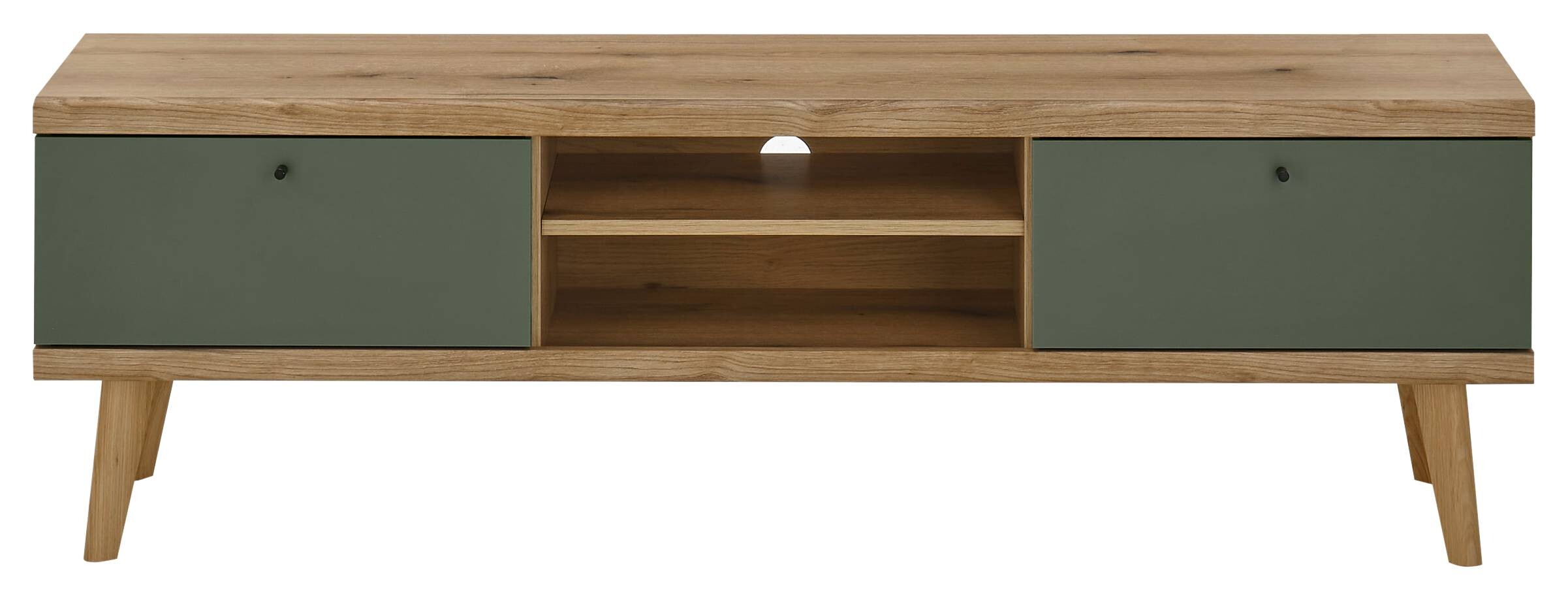 Lowboard Alva Eiche Evoke Coast Nachbildung salbei B/H/T: ca. 160x50x40 cm