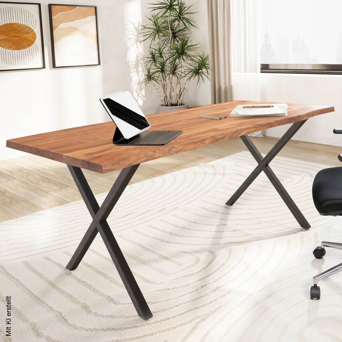 Schreibtisch B/H/T: ca. 120x76x60 cm