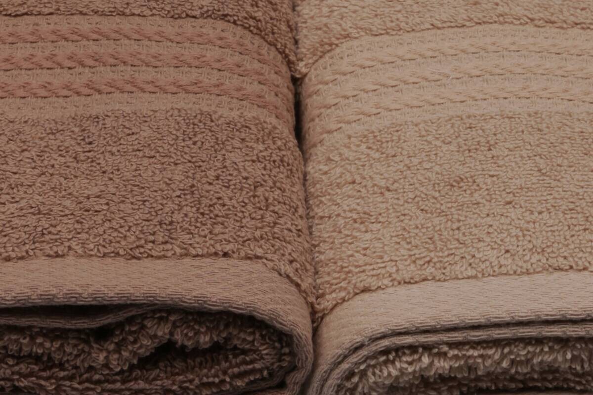 Mijolnir Frottier-Set beige Baumwolle B/L: ca. 50x90 cm