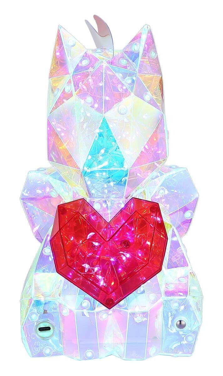 GLOBO LED-Dekoleuchte BRONDAR klar Kunststoff B/H/T: ca. 15x23x13 cm 1 Brennstellen