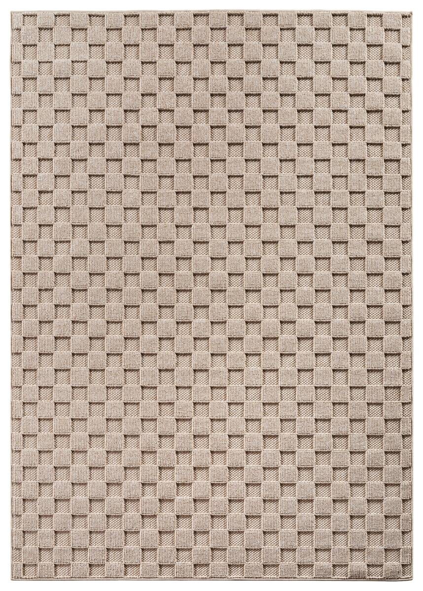 Ayyildiz Kurzflorteppich HELIX beige B/H/L: ca. 160x0,7x230 cm