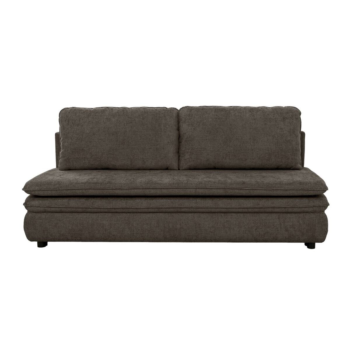 Schlafsofa Mocca Microfaser B/H/T: ca. 200x89x85 cm