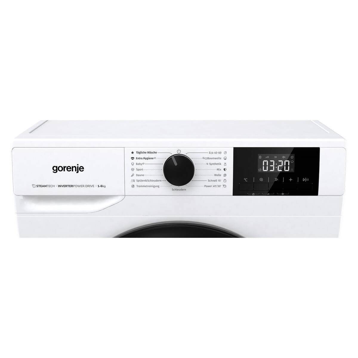 Gorenje Waschmaschine W3NGPI62SBS weiß B/H/T: ca. 60x85x44 cm ca. 60 kg
