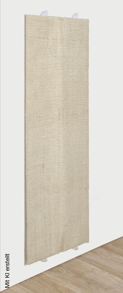 HI Katzenkratzbrett beige MDF B/H/L: ca. 1x80x28 cm