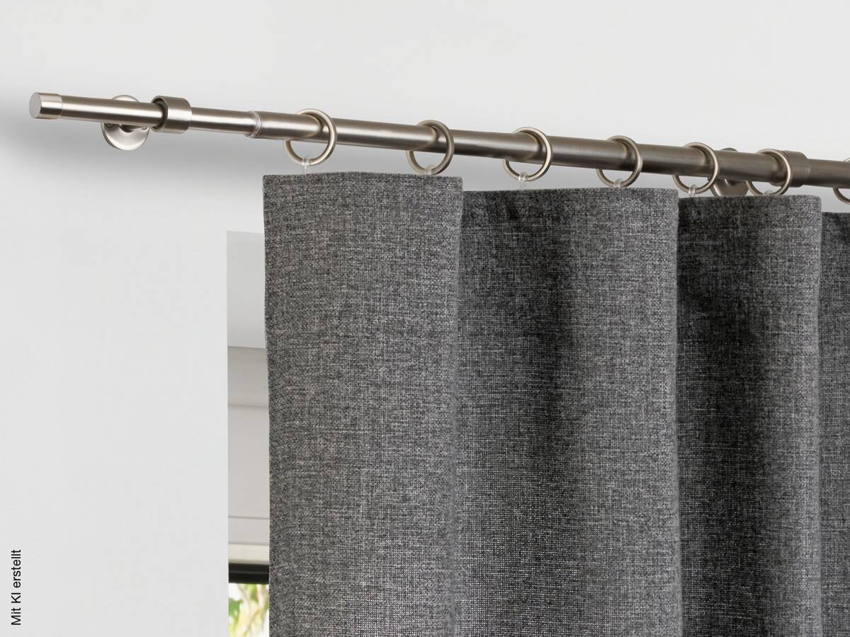 ondeco Stilgarnituren Edelstahloptik Metall ausziehbar von ca. 120 bis 210 cm 1.0 Läufe