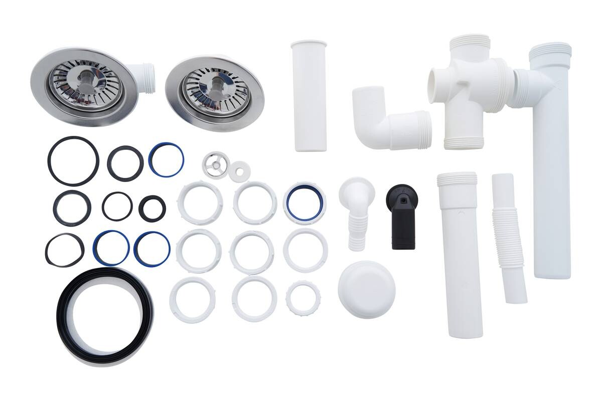 Respekta Einbauspüle Boston 100 x 50 B sandbeige Mineralite B/H/T: ca. 100x20x50 cm