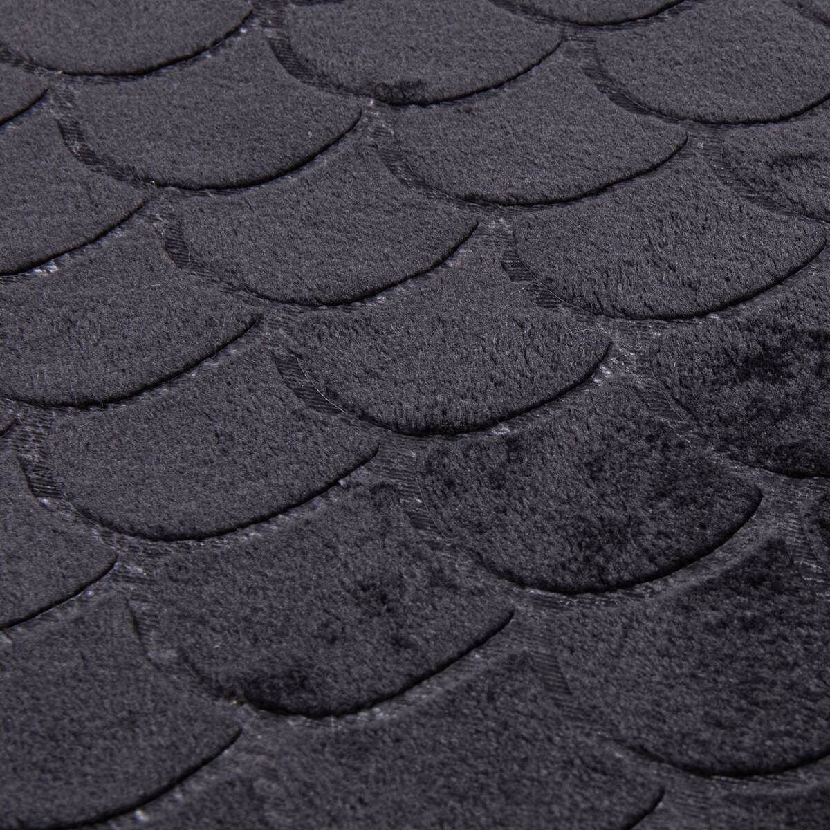 Flanelldecke anthrazit 100% Polyester B/L: ca. 160x220 cm