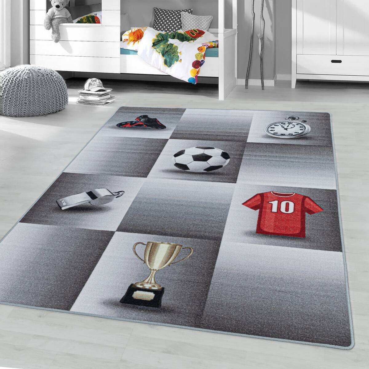Ayyildiz Teppich PLAY grau B/L: ca. 160x230 cm