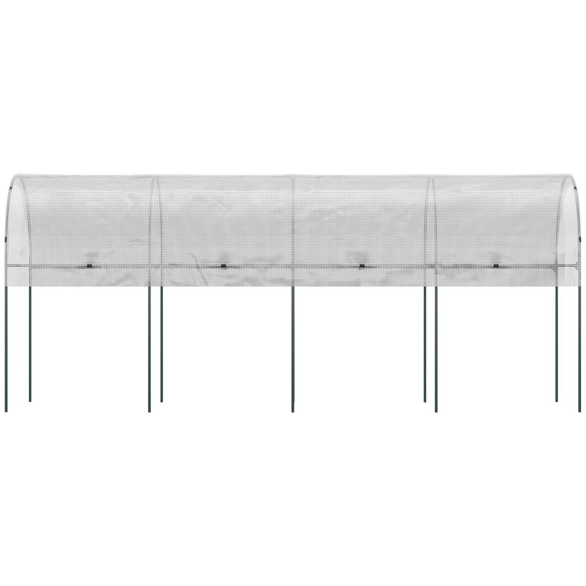 Outsunny Tomatengewächsüberdachung B/H/L: ca. 120x170x400 cm