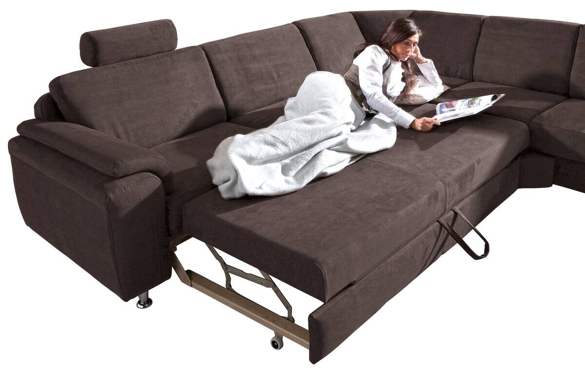Wohnlandschaft ZE-EM05003 B/T: ca. 276x246 cm