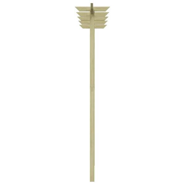 Sonnendach braun B/H/L: ca. 40x203x205 cm