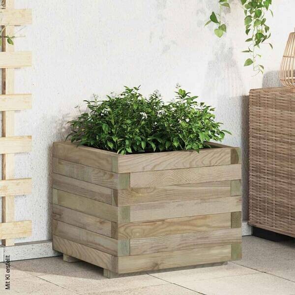 Hochbeet braun Holz B/H/L: ca. 50x40x50 cm