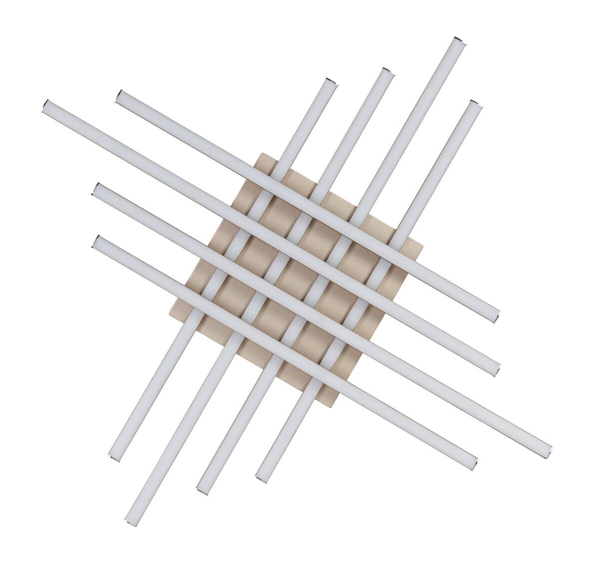 Nolo LED-Deckenleuchte Orbit B/H/L: ca. 75x7,5x75 cm