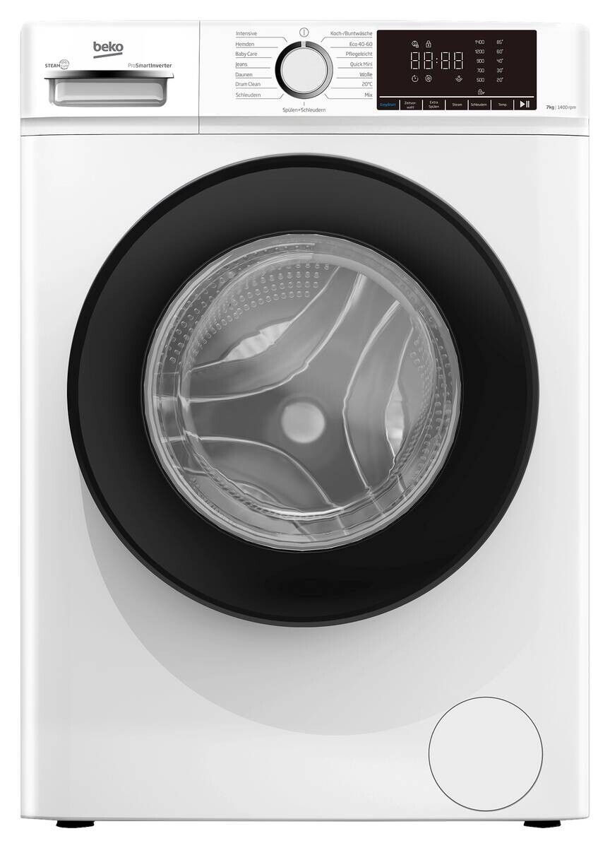 Beko Waschmaschine BM3WFOE741PSA weiß B/H/T: ca. 60x84,7x52 cm ca. 7 kg