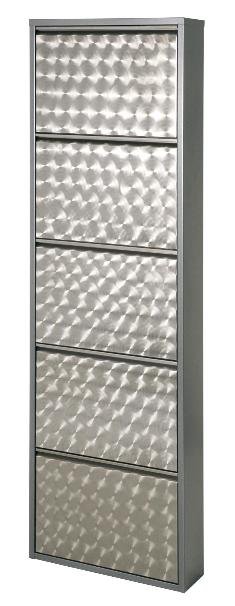 Schuhkipper Clip silber lackiert Optik B/H/T: ca. 50x170x13,5 cm