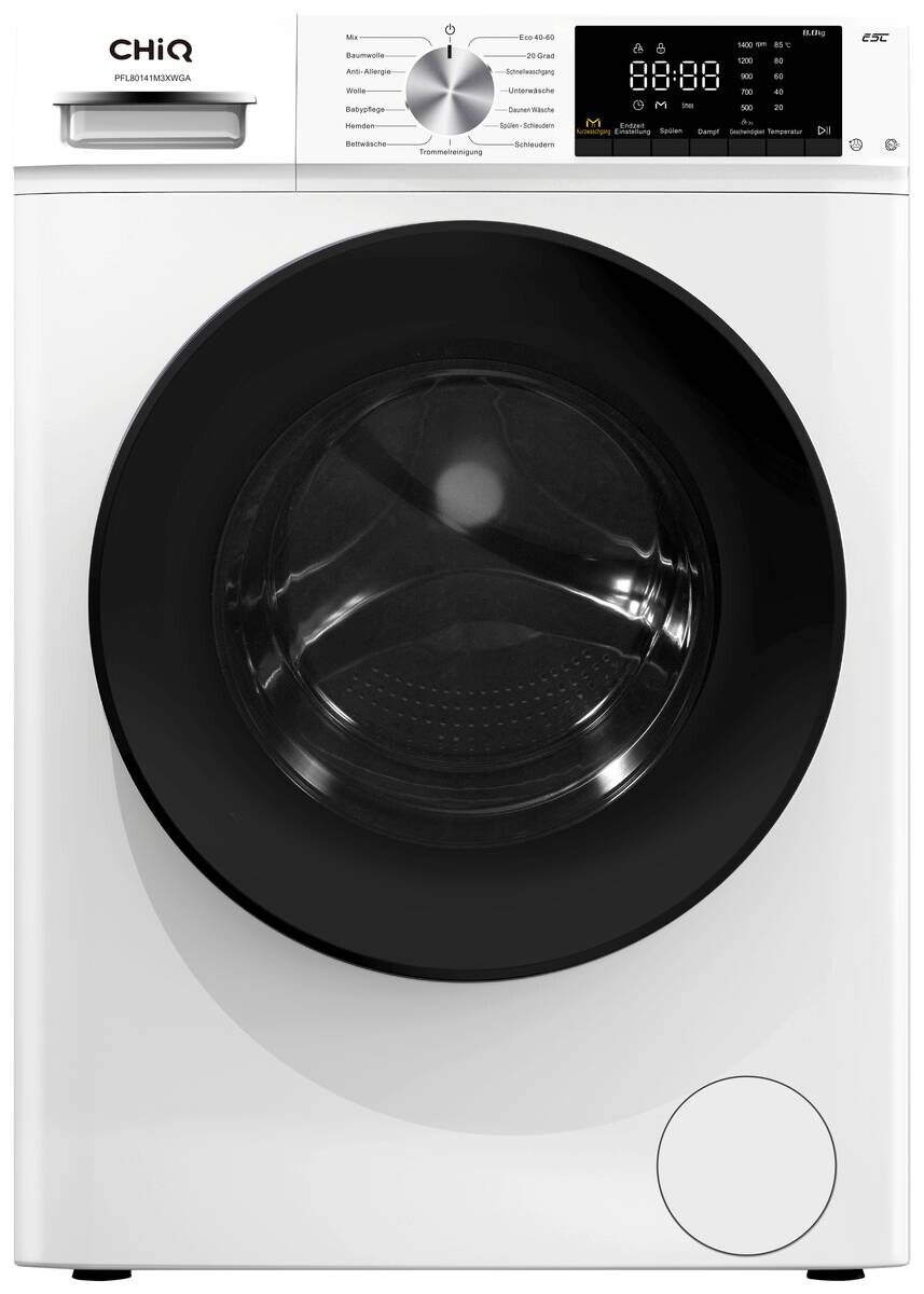 CHiQ Waschtrockner WD85WBALPOA EEK: A/D Spektrum: A bis G Waschen: 8 Trocknen: 5 weiß B/H/T: ca. 60x84,7x52 cm