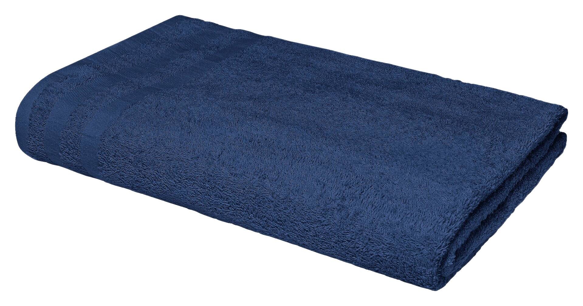 Badetuch Miami blau 100% Baumwolle B/L: ca. 100x150 cm