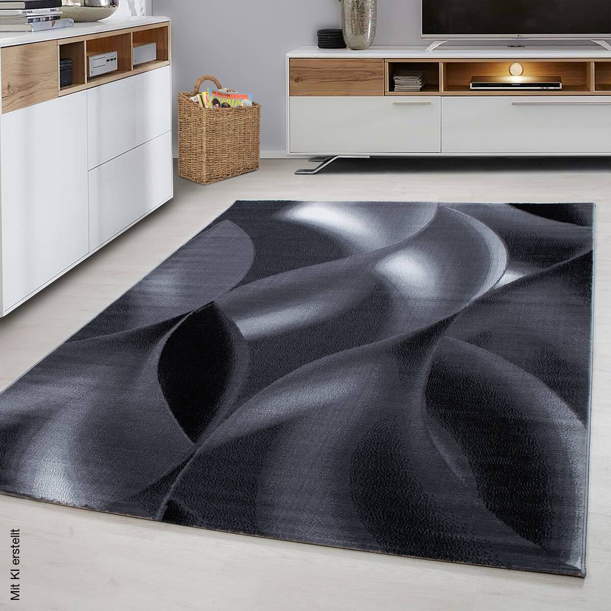Ayyildiz Teppich PLUS schwarz B/L: ca. 200x290 cm