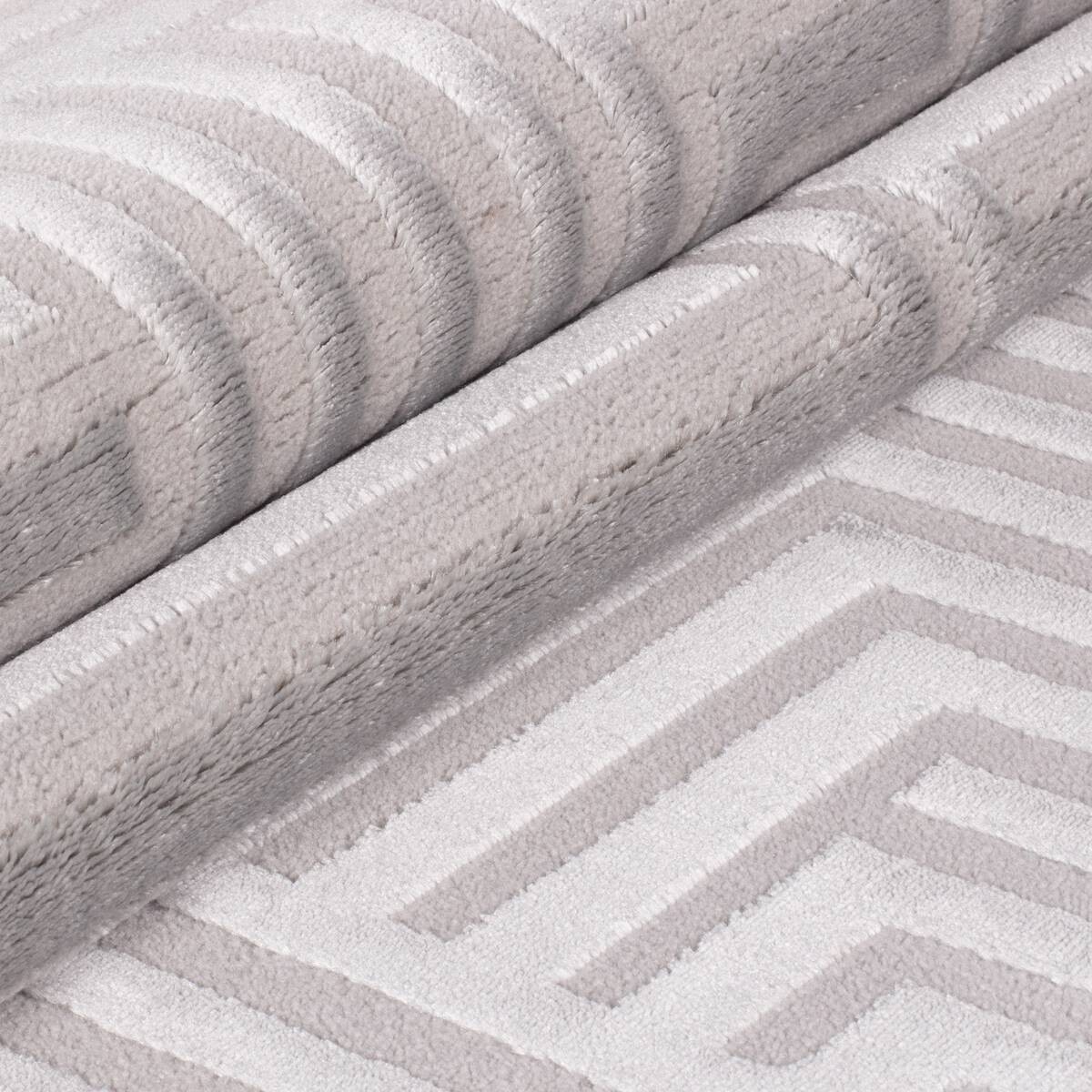 Ayyildiz Teppich SAHARA silber B/L: ca. 140x200 cm