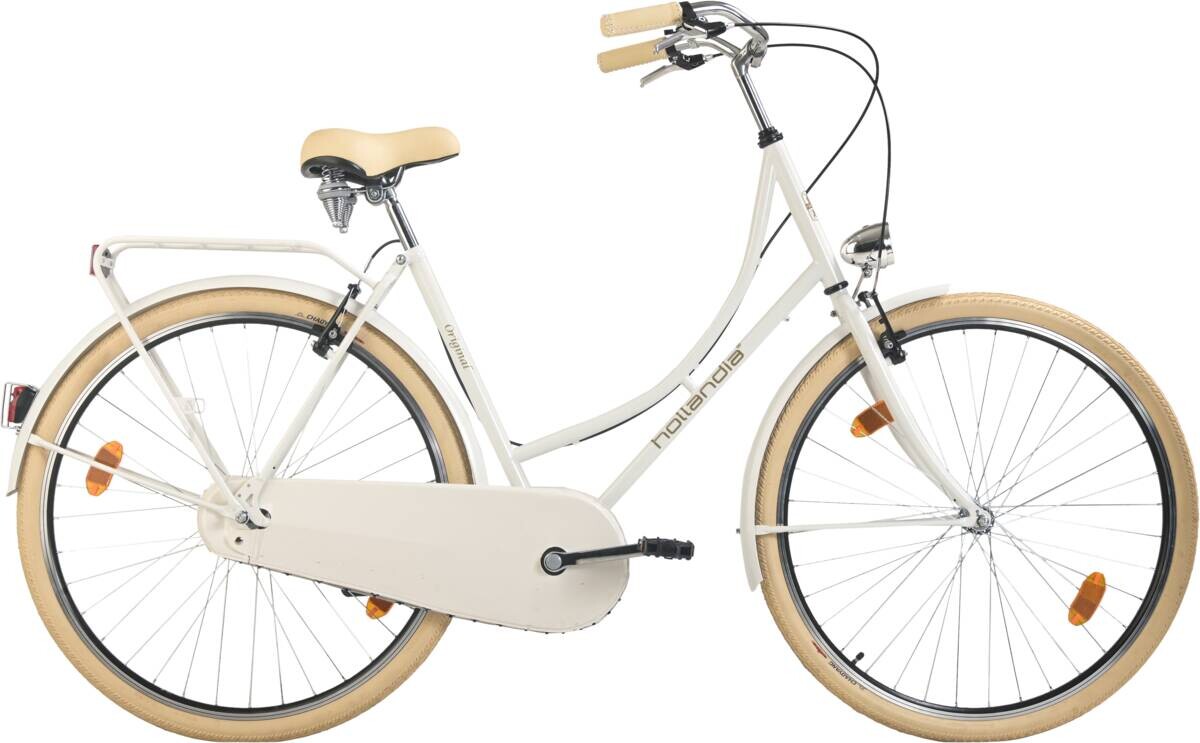 Hollandia Hollandrad Original 166C 28 Zoll Rahmenhöhe 54 cm 1 Gänge weiß weiß ca. 28 Zoll