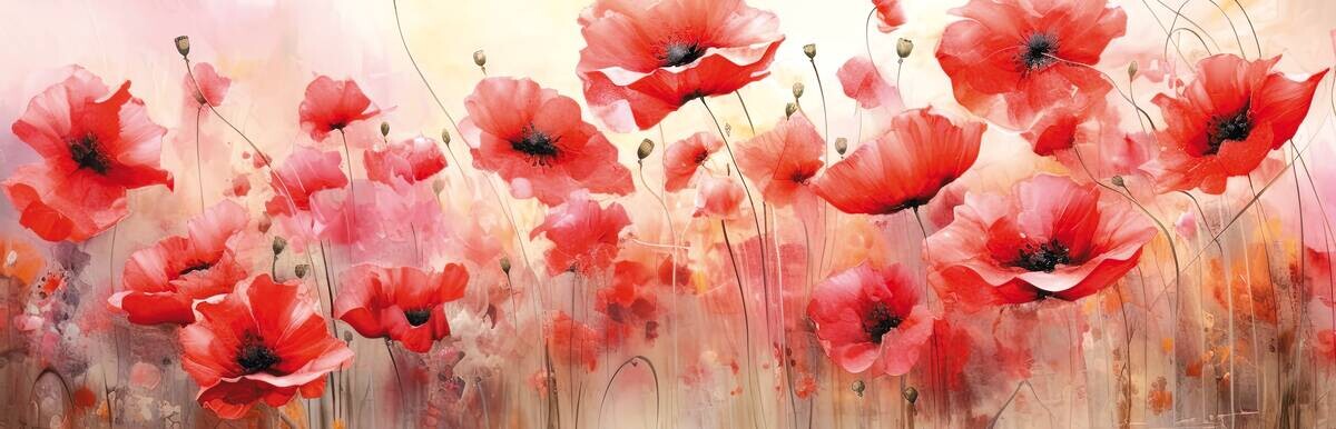 Keilrahmenbild Blumen