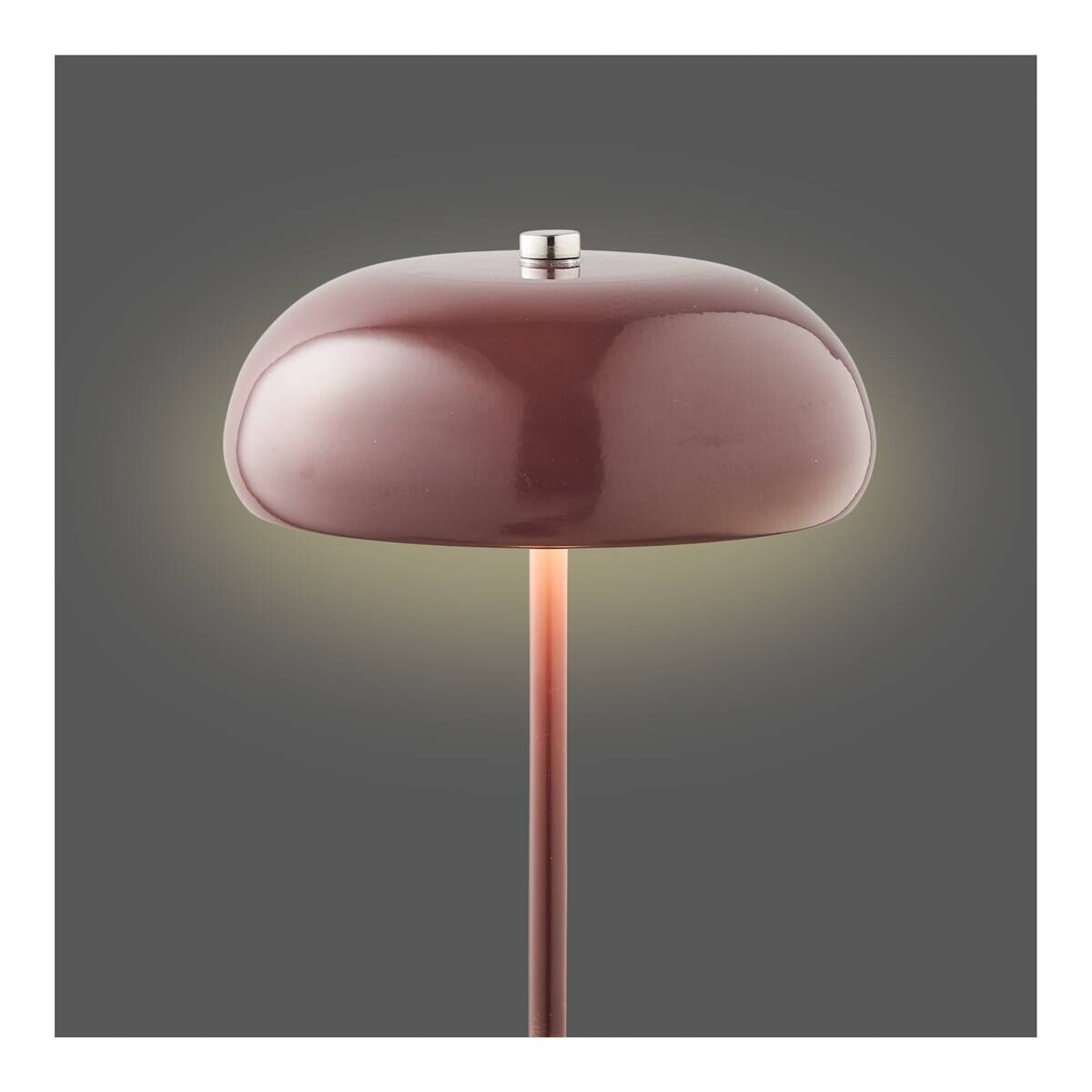 Housenordic Tischleuchte Margate bordeaux Metall H/D: ca. 23x16 cm 1 Brennstellen