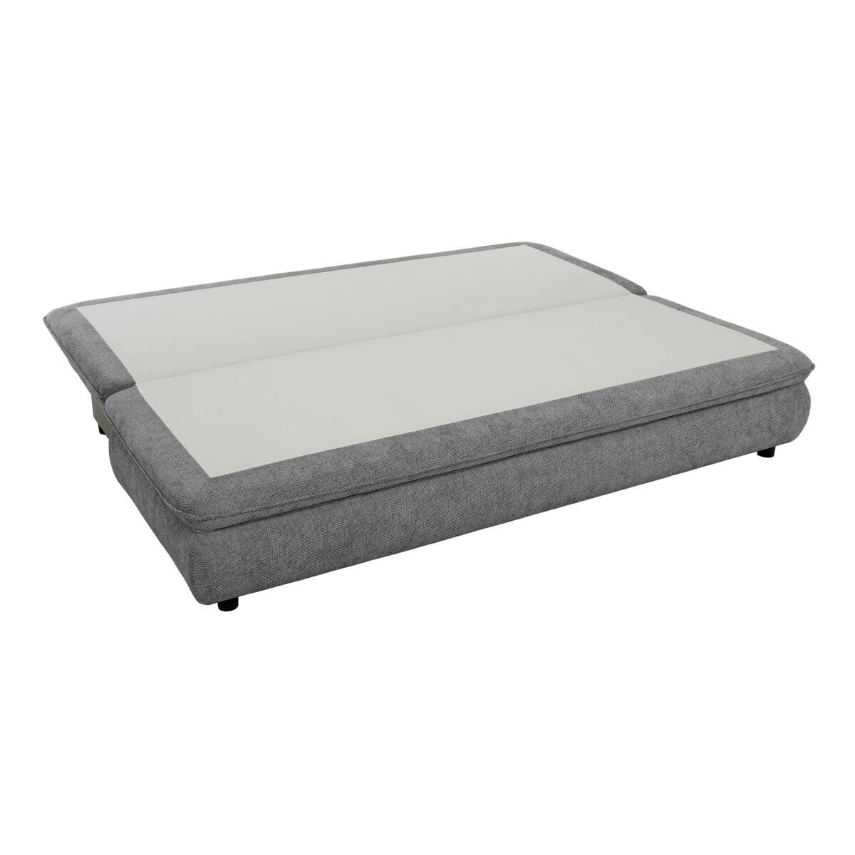 Schlafsofa grau Microfaser B/H/T: ca. 200x89x85 cm