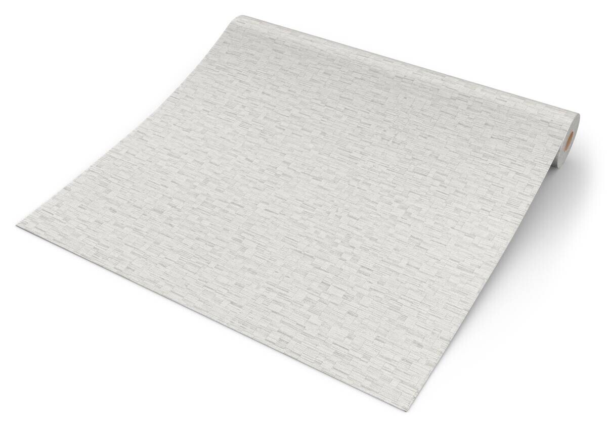 Vliestapete Geflecht weiß beige B/L: ca. 53x1005 cm