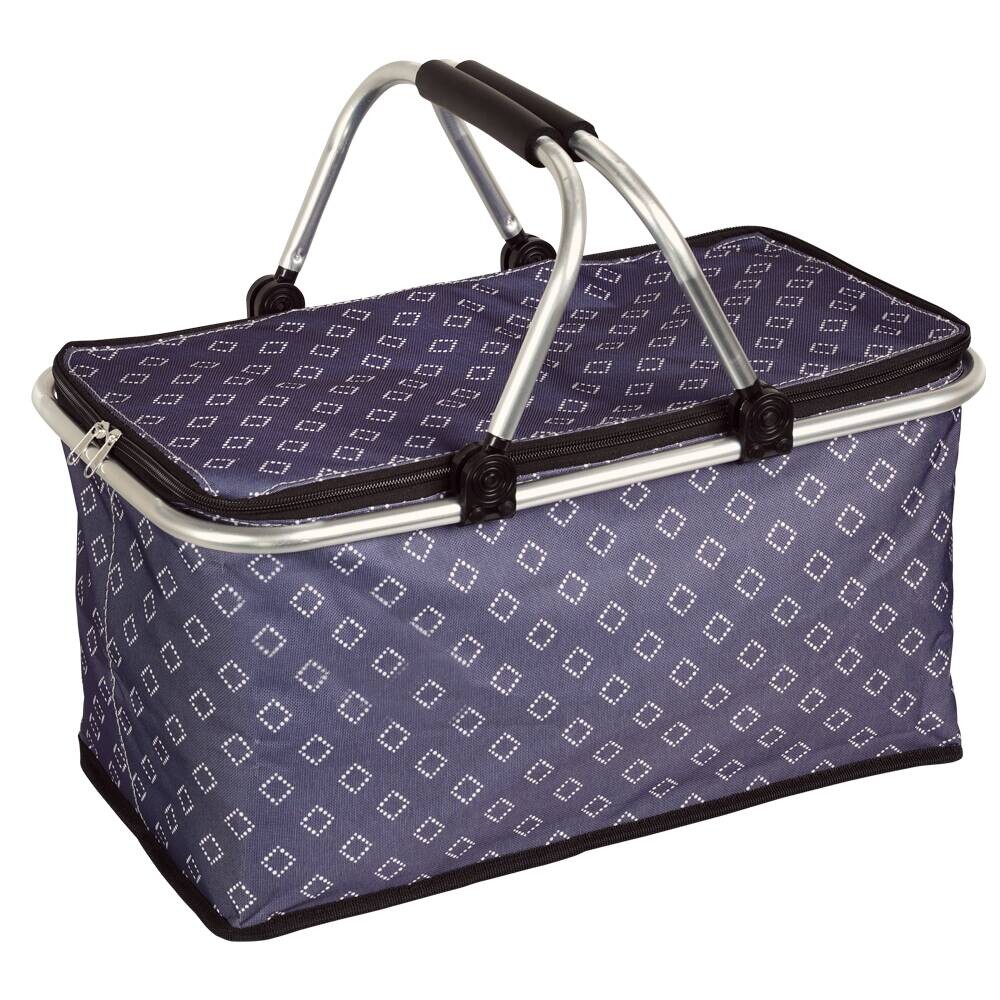 Kesper Einkaufskorb blau Polyester B/H/L: ca. 29x50x255 cm