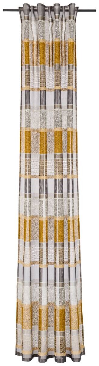 Kombivorhang Chelsea gelb B/L: ca. 145x245 cm