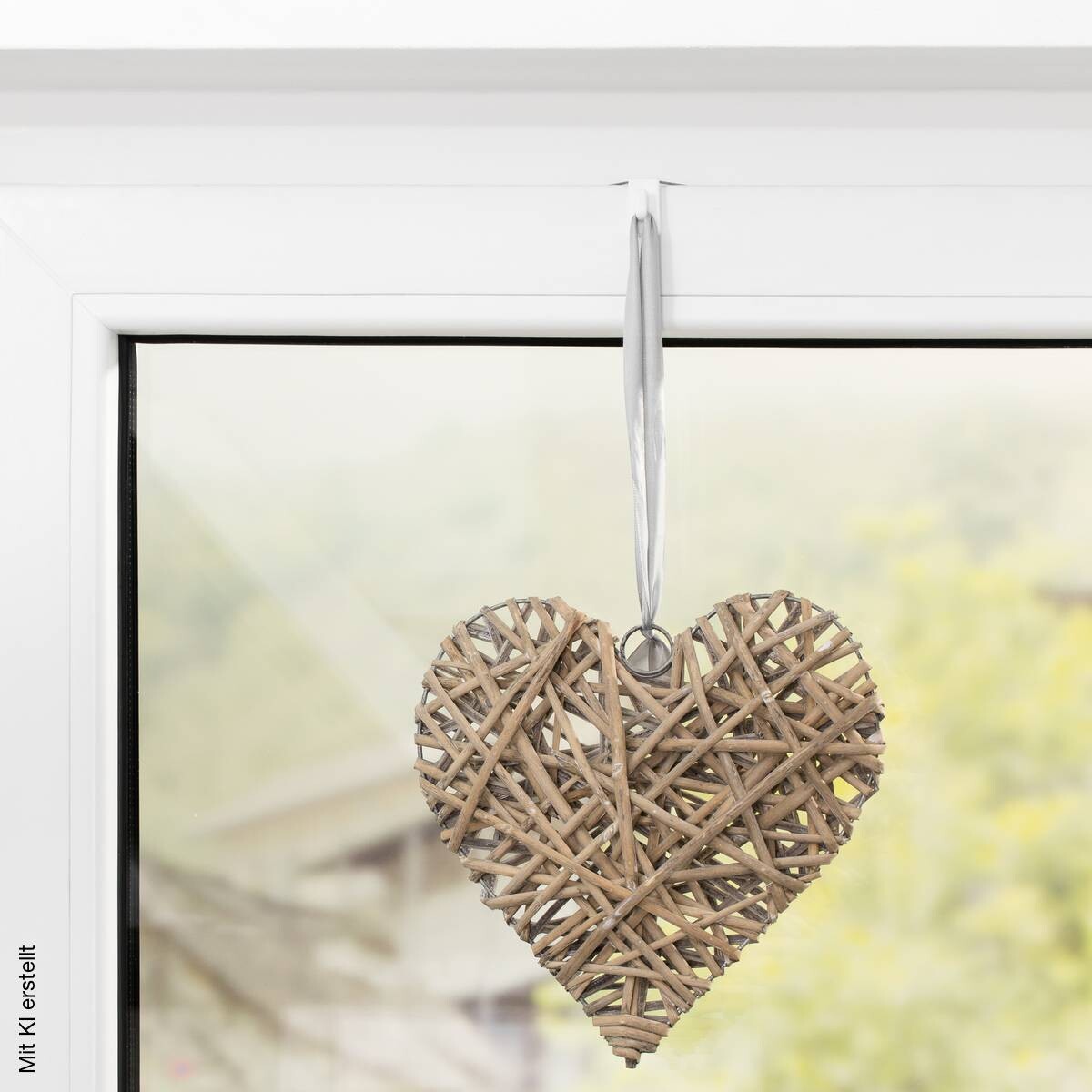 LICHTBLICK Fensterhaken für Dekoration weiß 10 Packstücke