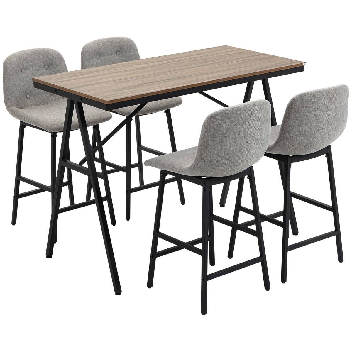Bartisch nussbaum Nachbildung B/H/T: ca. 120x91x60 cm