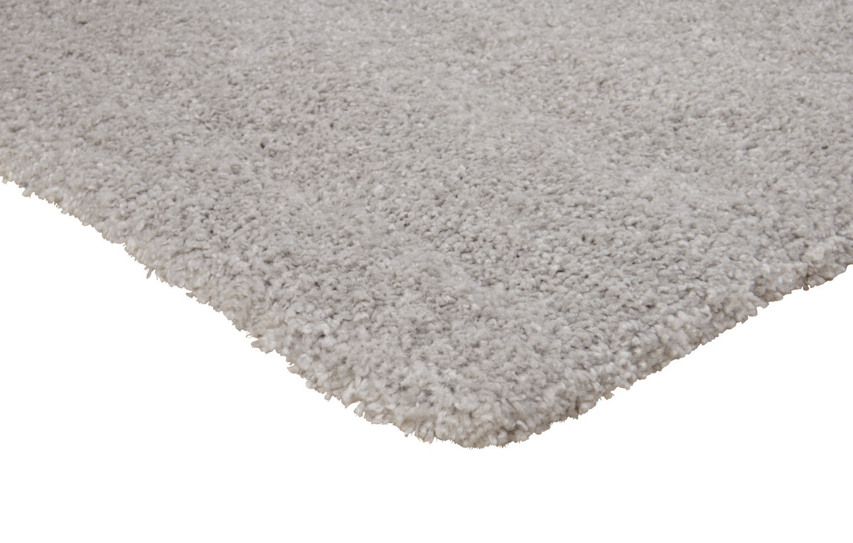 Hochflorteppich Pisa grau B/L: ca. 80x150 cm