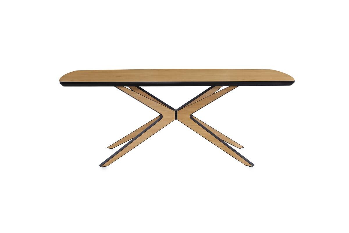 Esstisch Eiche hell B/H/T: ca. 200x76x100 cm