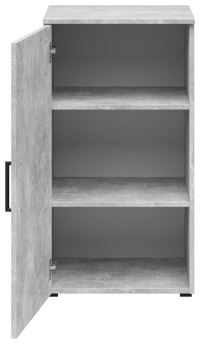 Schrank Multi-Stauraum Typ 12 Beton Optik B/H/T: ca. 45x83x40 cm