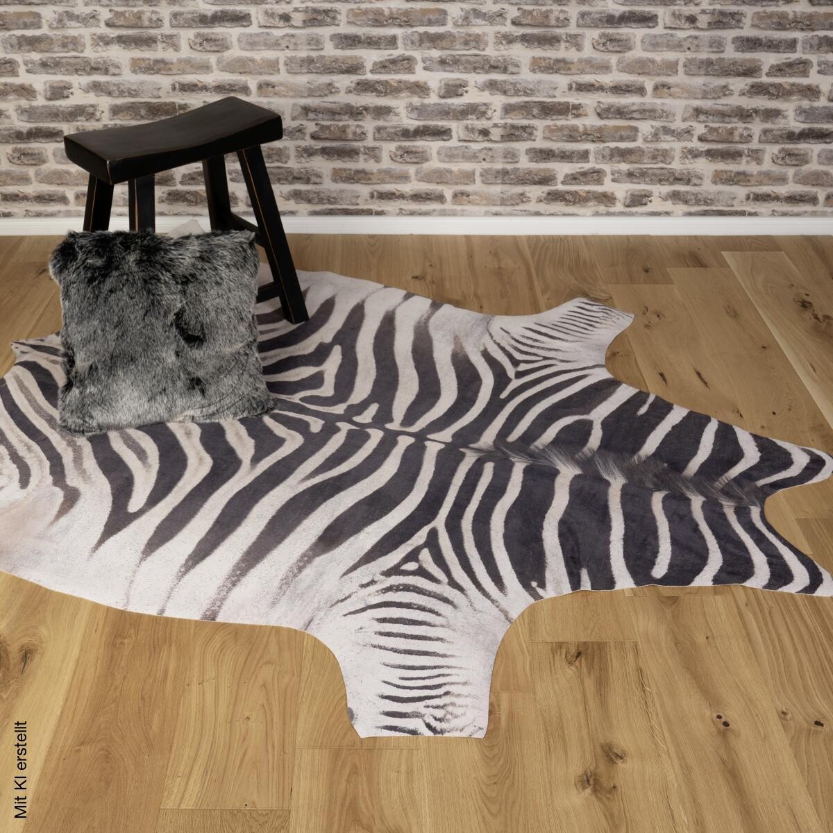 Obsession Fellimitat My Toledo schwarz B/L: ca. 155x190 cm