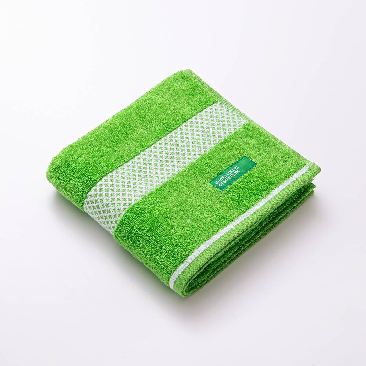 BENETTON Handtuch SUMMER grün 100% Baumwolle B/L: ca. 50x90 cm