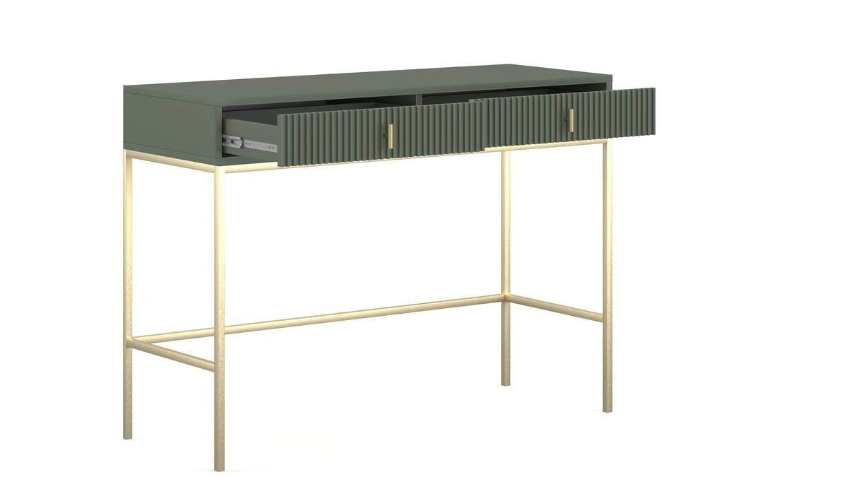 Schminktisch IMAGGIORE grün B/H/T: ca. 104,2x77x50 cm