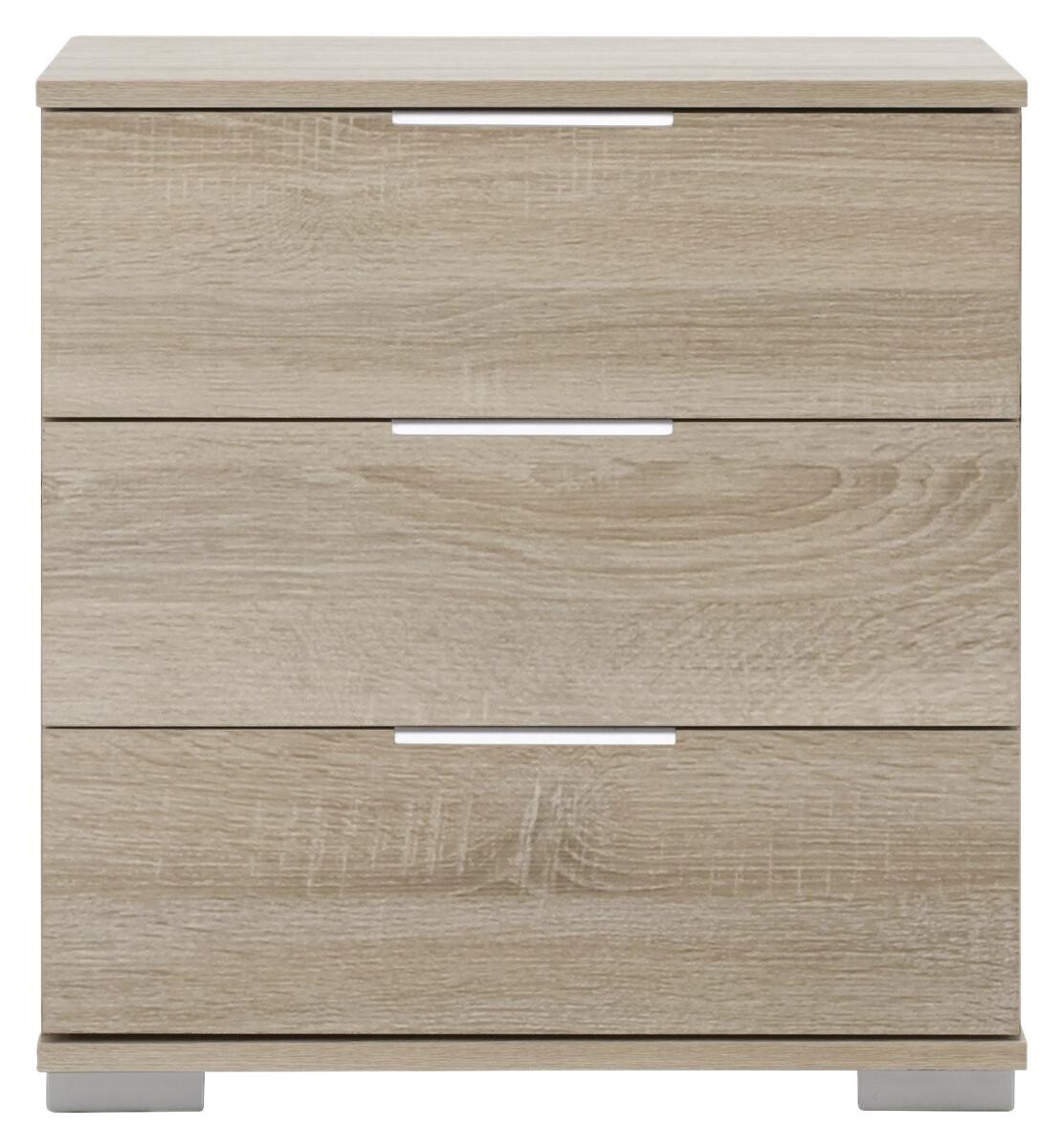 Nachtkonsole Easy Plus Eiche Sägerau Nachbildung B/H/T: ca. 52x58x38 cm